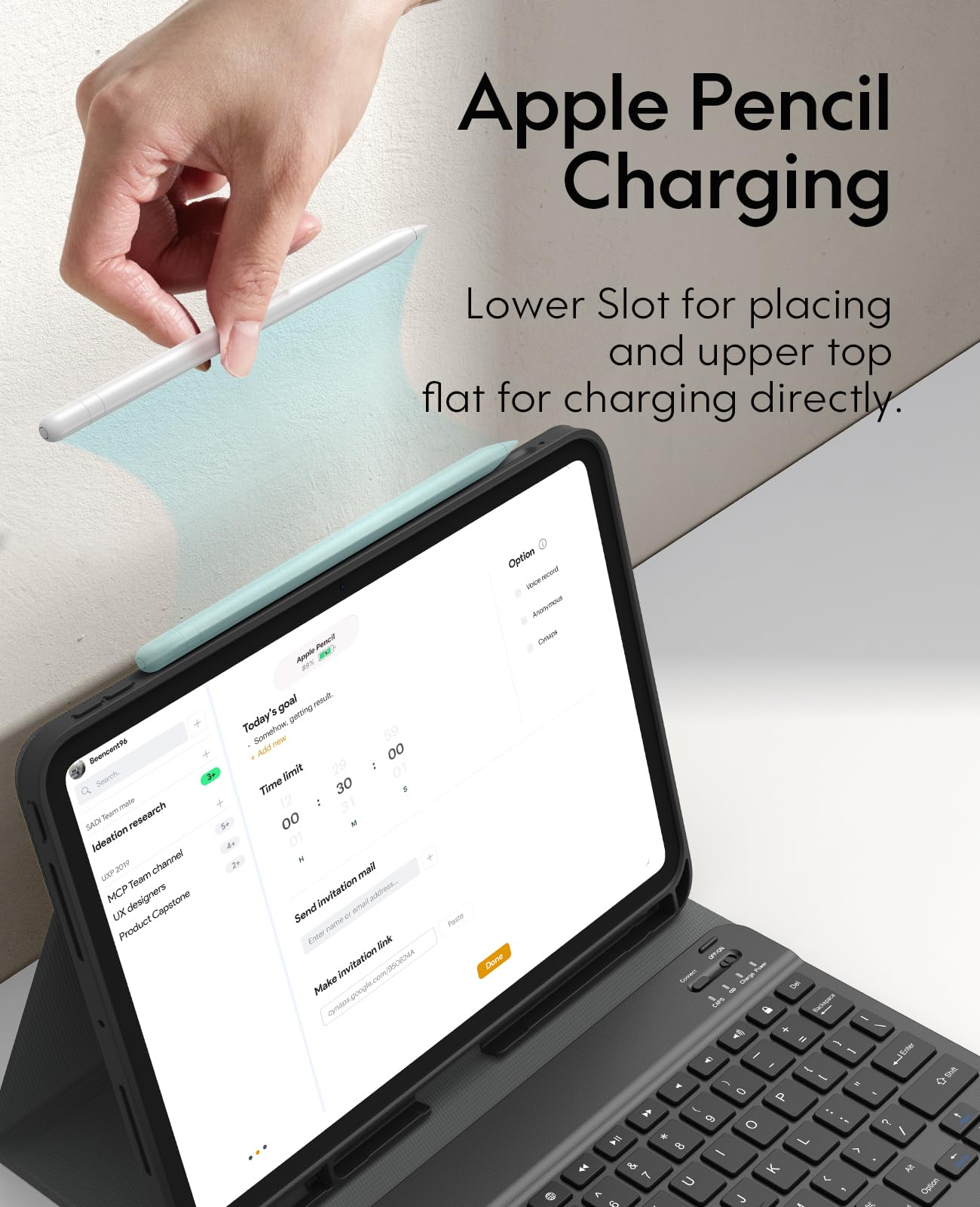 IPad Pro 11 ＋CHESONA キーボードケース＋NOMATICバッグ Amazon.com: CHESONA for iPad Pro 11 Inch (M4) 2024 Case with